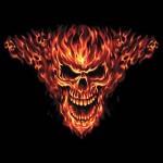 Raging Inferno Skull